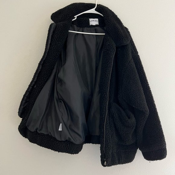 I.AM.GIA Pixie Coat - Black - Oversized - Picture 4 of 9
